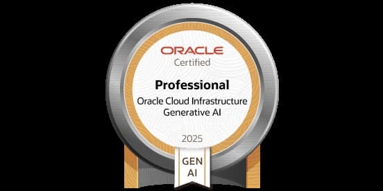 Oracle Cloud Infrastructure — Gen AI Professional